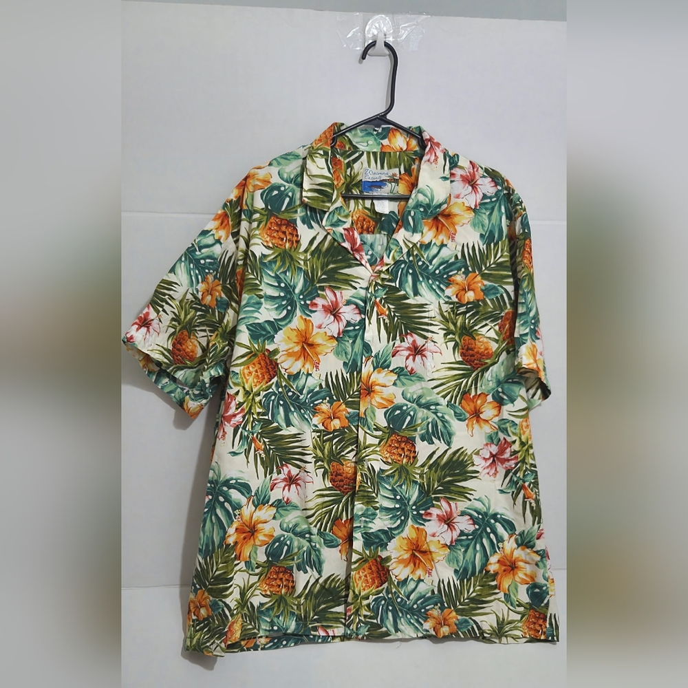 Waimea Casuals Mens  Hawaiian Shirt  Size 2xl 100% Cotton